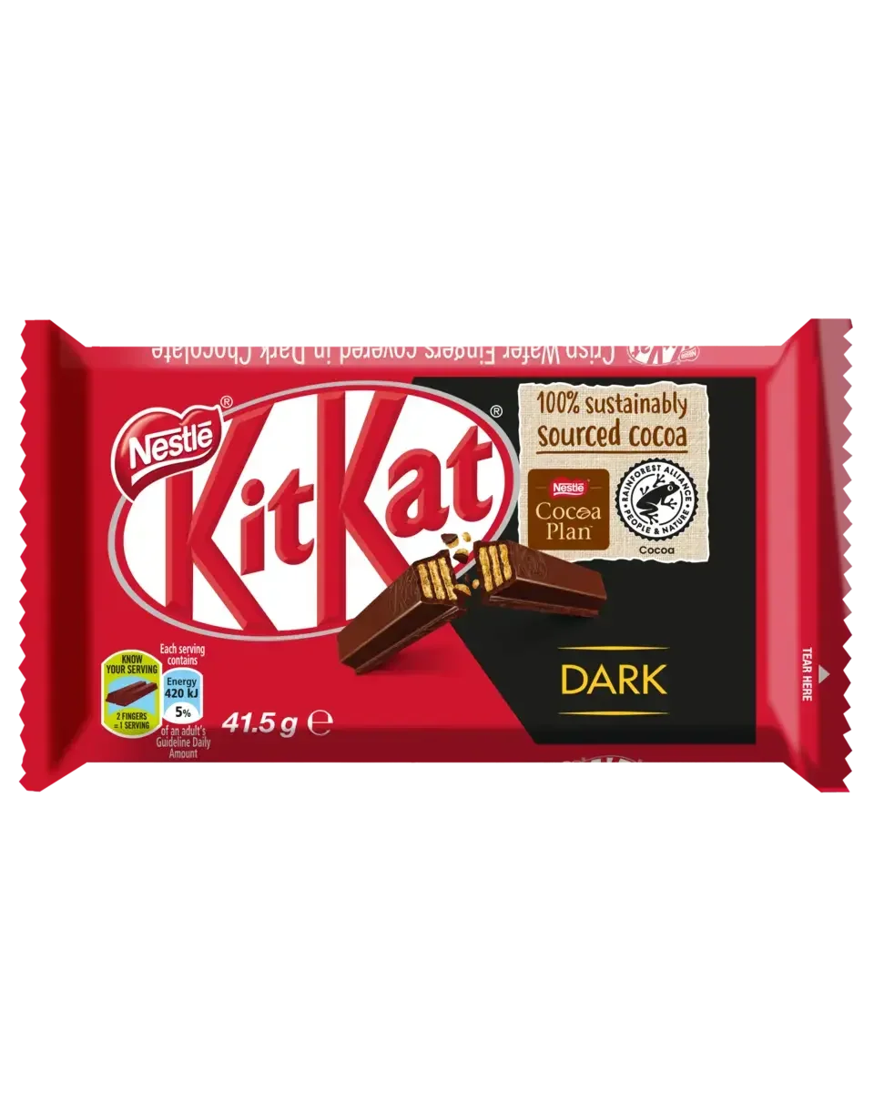 KitKat 4 Finger Dark Chocolate Bar 41.5g | Nestlé Goodnes